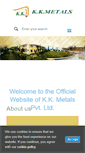 Mobile Screenshot of kkmetals.com