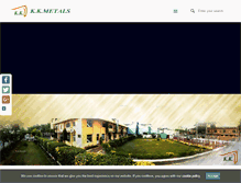 Tablet Screenshot of kkmetals.com